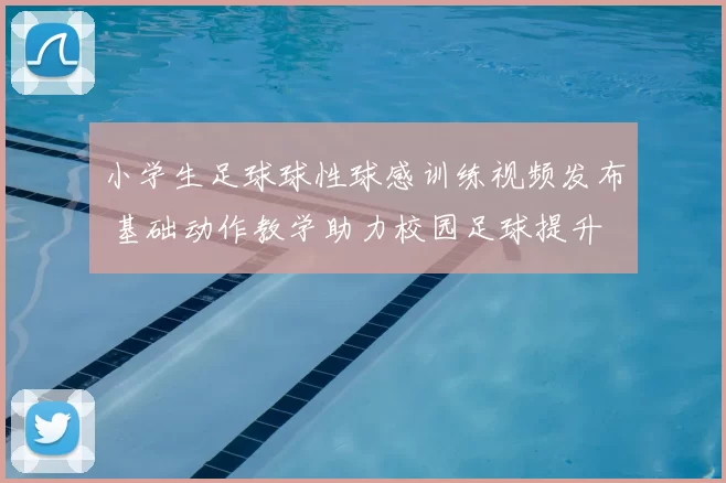 小学生足球球性球感训练视频发布 基础动作教学助力校园足球提升